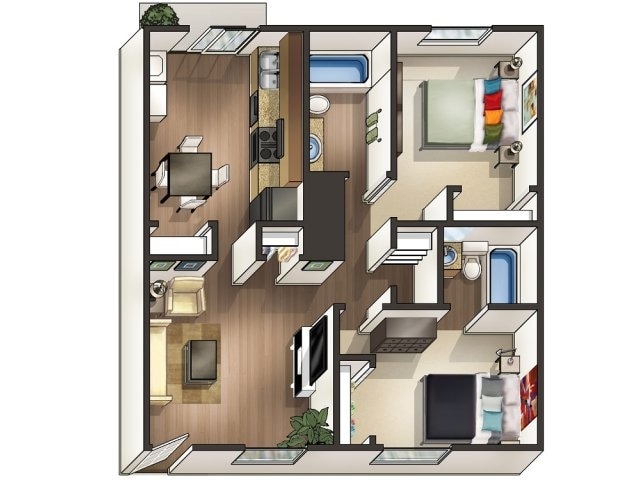 2BR/2BA - Avondale Place Apartments