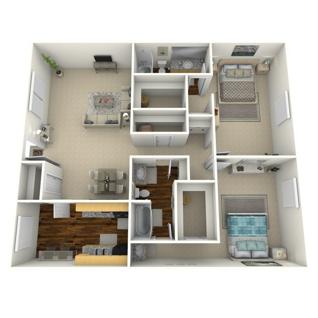 Floorplan - Valley View - DFW