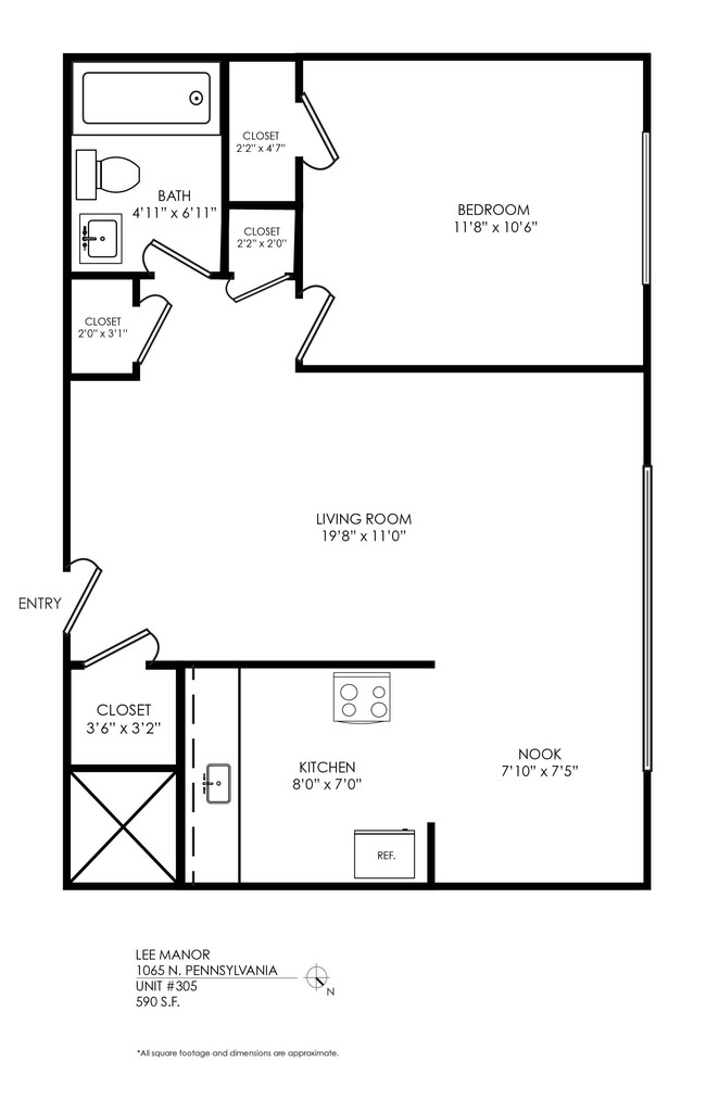 Floorplan - Lee Manor