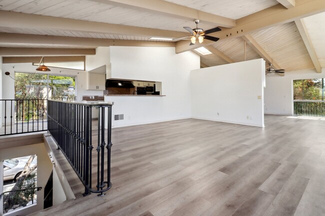 Living Room and Kitchen - 401 Pershing Dr