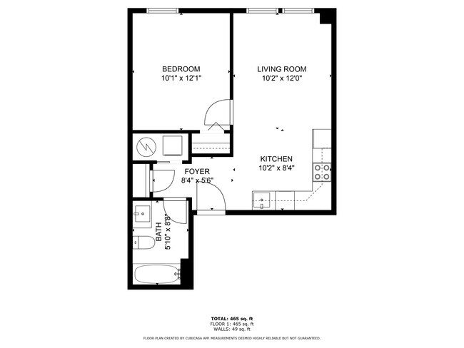Floorplan - 1629 W Girard Ave
