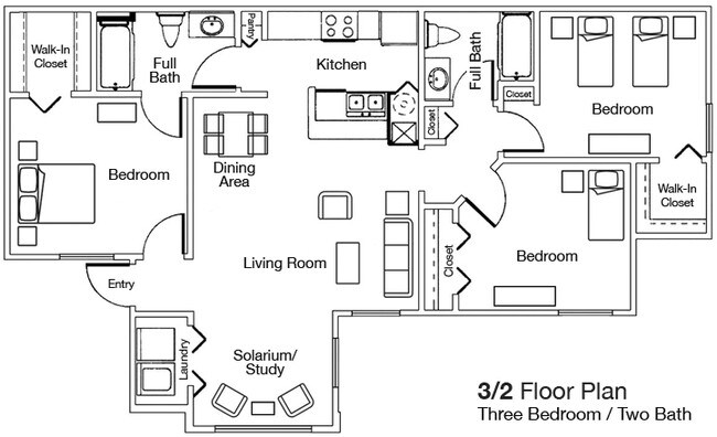 Floorplan - Waterford at Cypress Lake