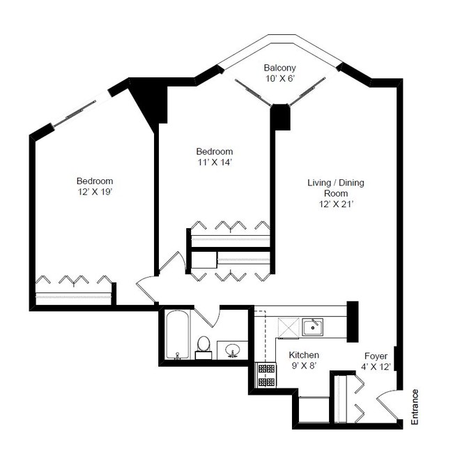 Floorplan - Atrium at Old Town Park