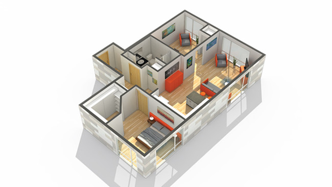 Floorplan - Solhaus Tower