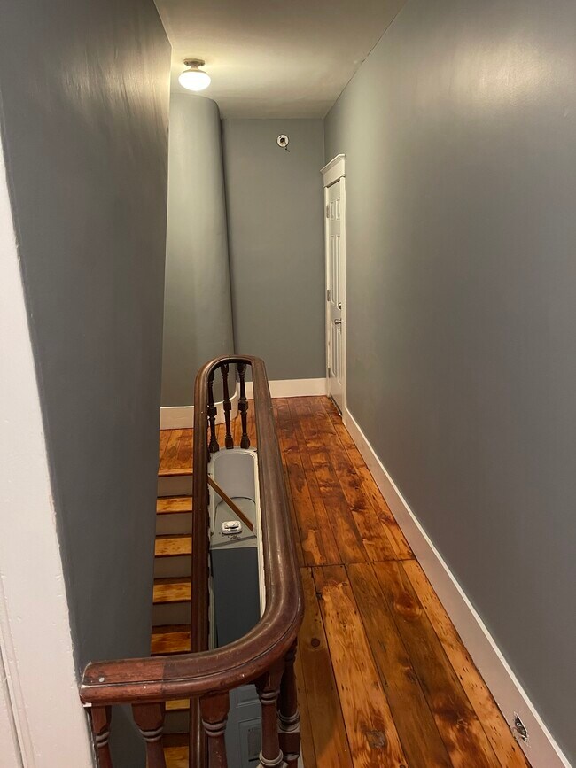 Stairway top at Unit2 - 101 Walnut St