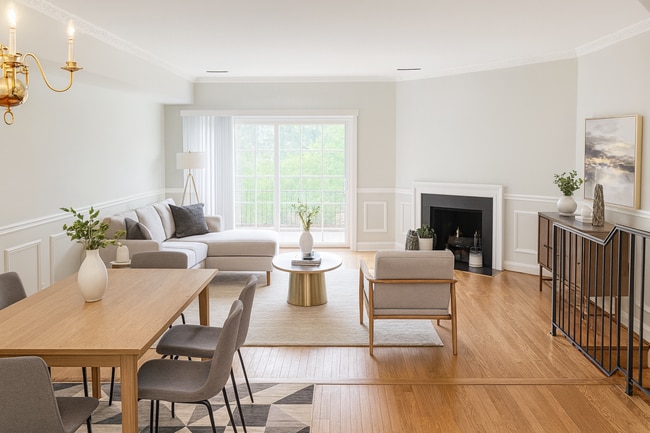 Living Room - 5405 Connecticut Ave NW