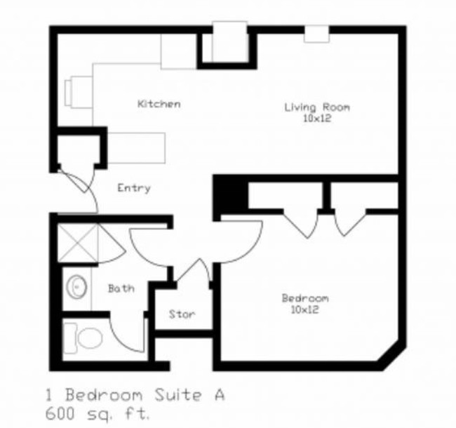 1BR/1BA - LaVille