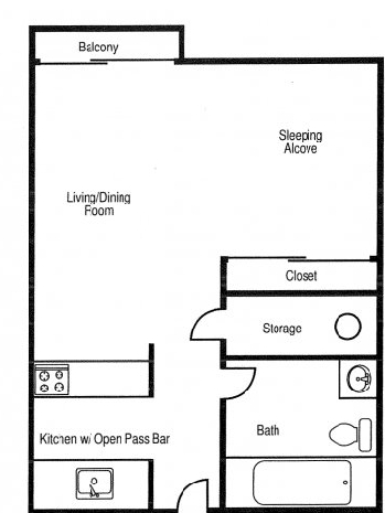 Studio - Campo Basso Apartment Homes