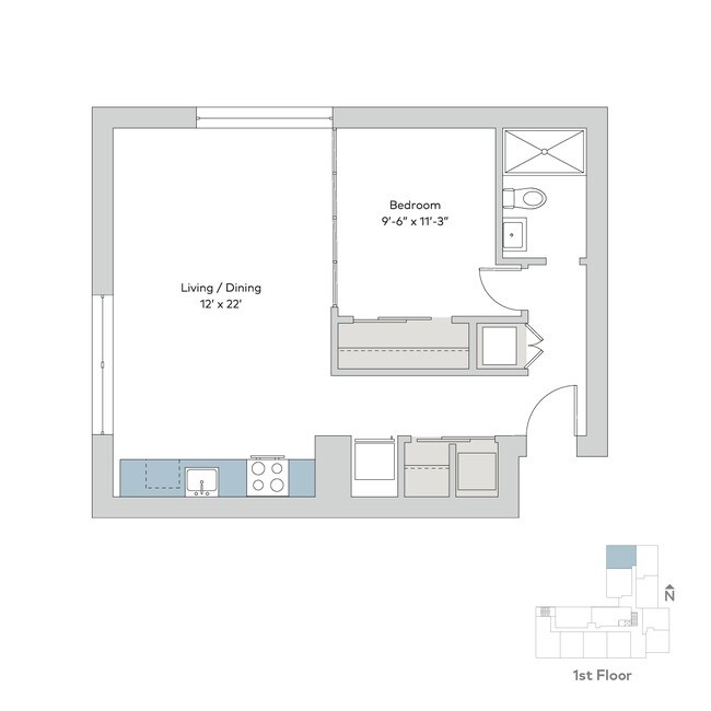 Floorplan - Interstate Flats