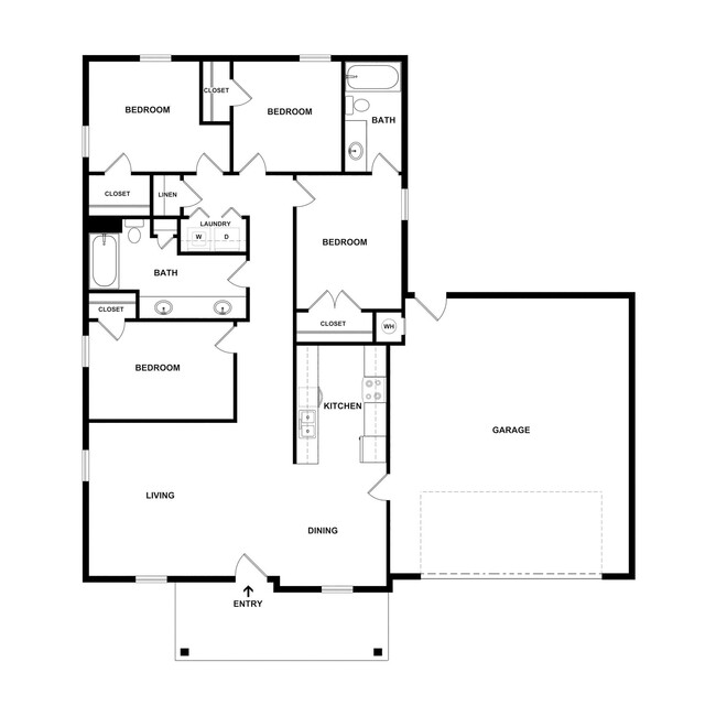 Floorplan - Chapel Ridge of Paul's Valley