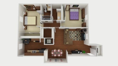 2BR/1.5BA - The Sterling