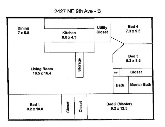 Building Photo - Large Private Bedroom / Furnished! Beautifully Renovated Shared Irvington Apartment Home!