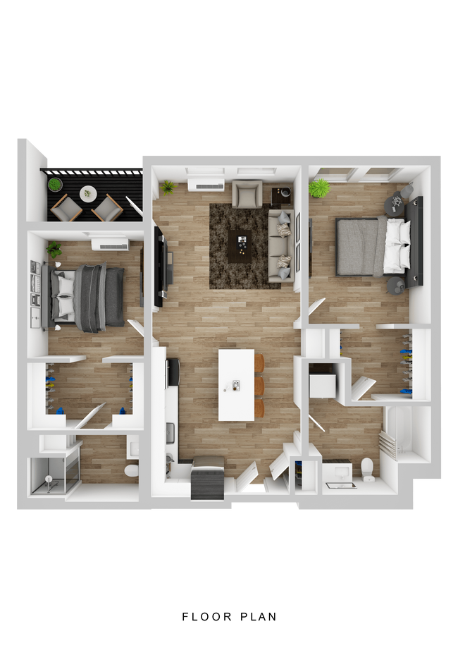 Floorplan - Hyas Point Apartments