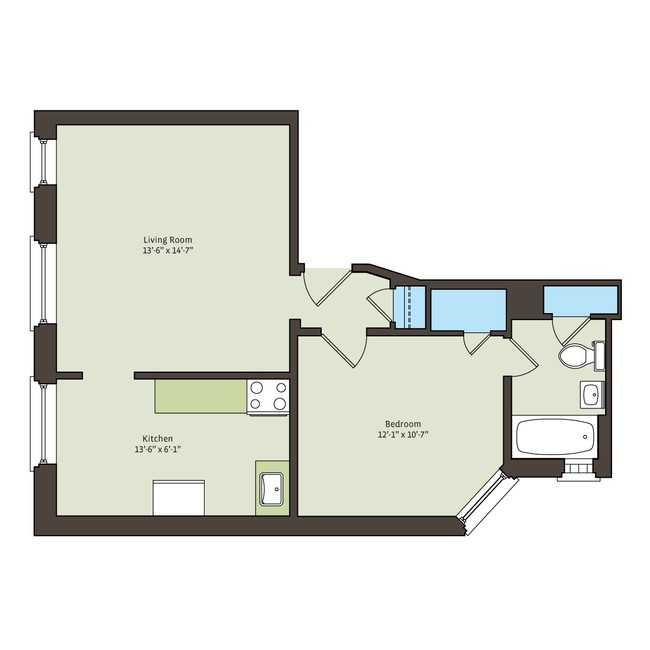 Floorplan - 5457-5459 S. Blackstone Avenue