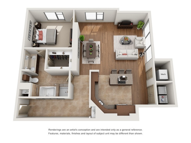Floorplan - The Ashton at Judiciary Square