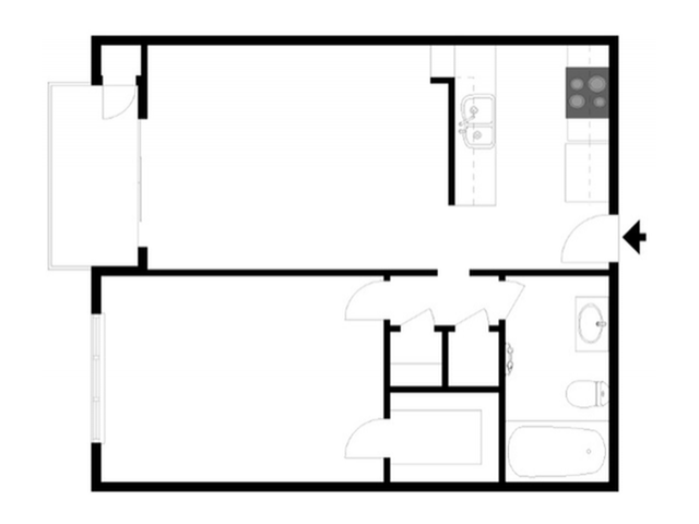 Mesquite | 1 Bed 1 Bath - Treehouse