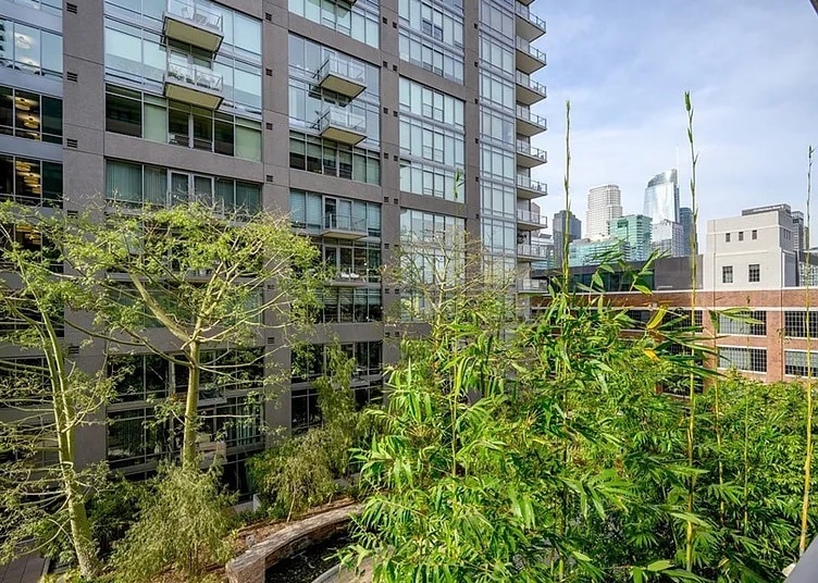 View from terrace - 1111 S Grand Ave