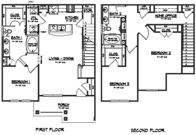 Floorplan - Independence Heights Apartments