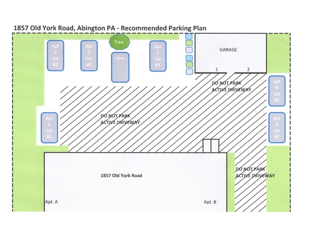 Parking Plan - 1857 Old York Rd