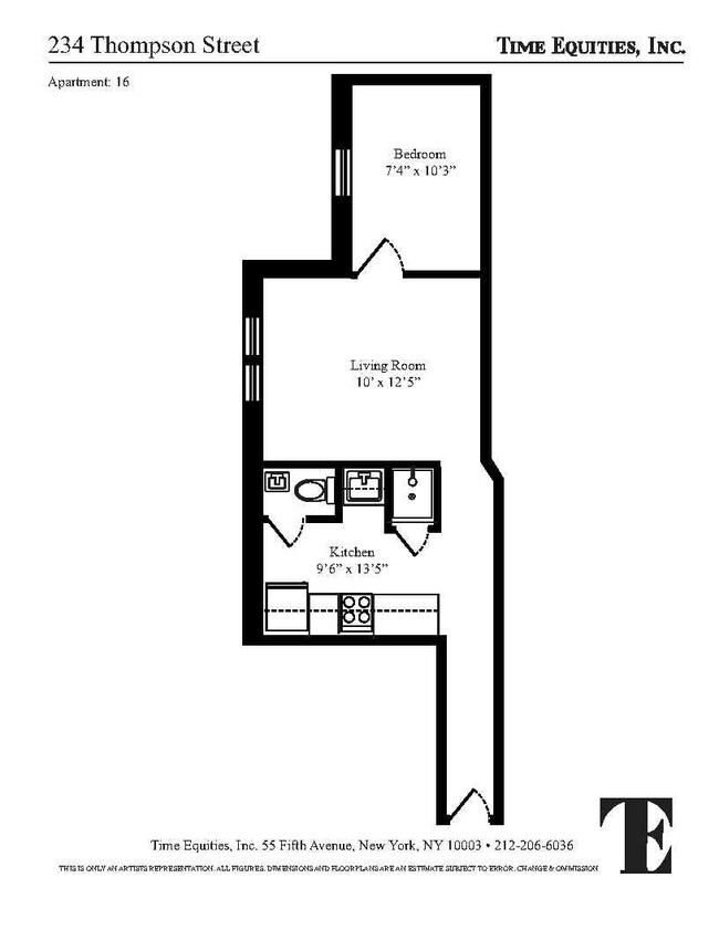 Floorplan - 234-236 Thompson Street