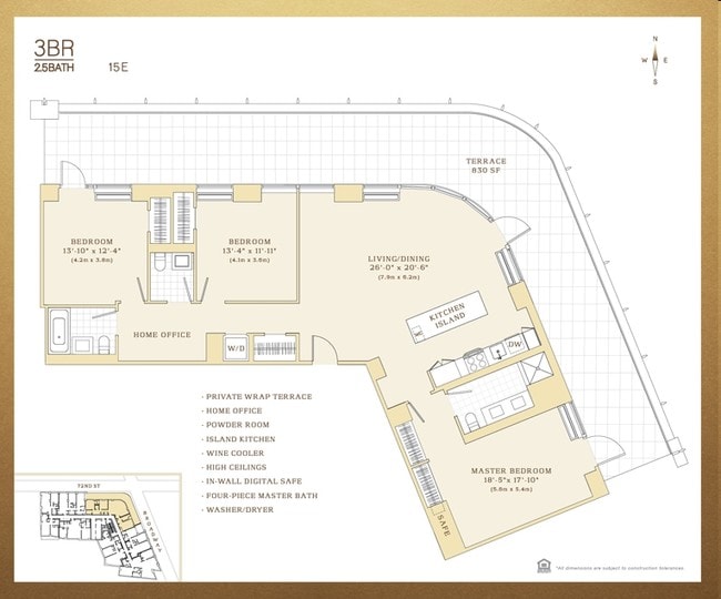 3BR/2.5BA - The Corner