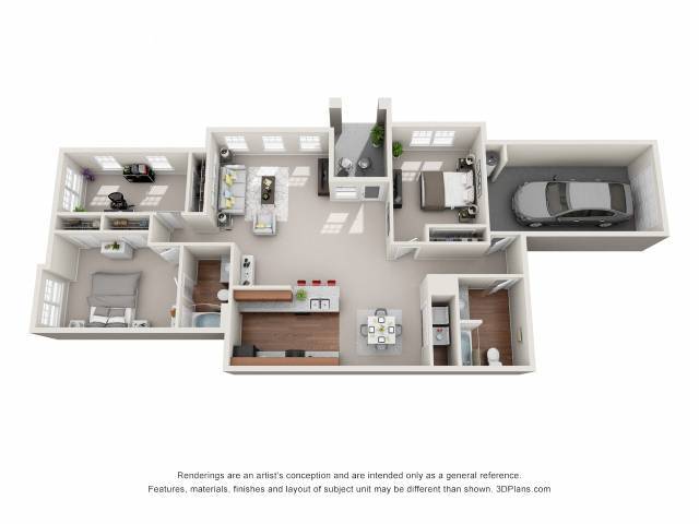Floorplan - Ravello Townhomes