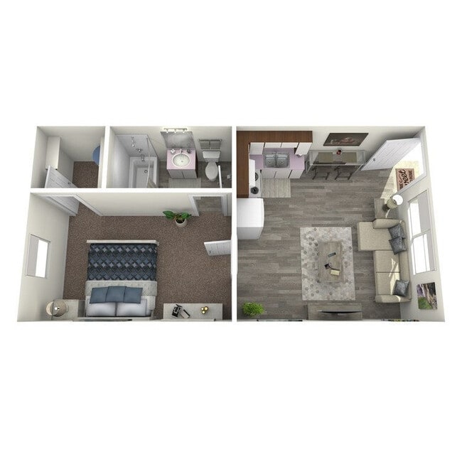 Floorplan - SPRING VALLEY FLATS