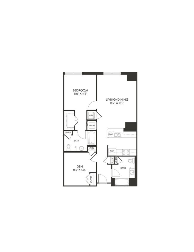 Floorplan - Seventy1Hundred