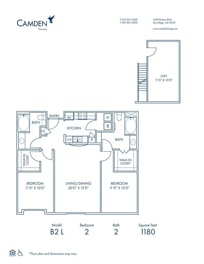 Floorplan - Camden Tuscany