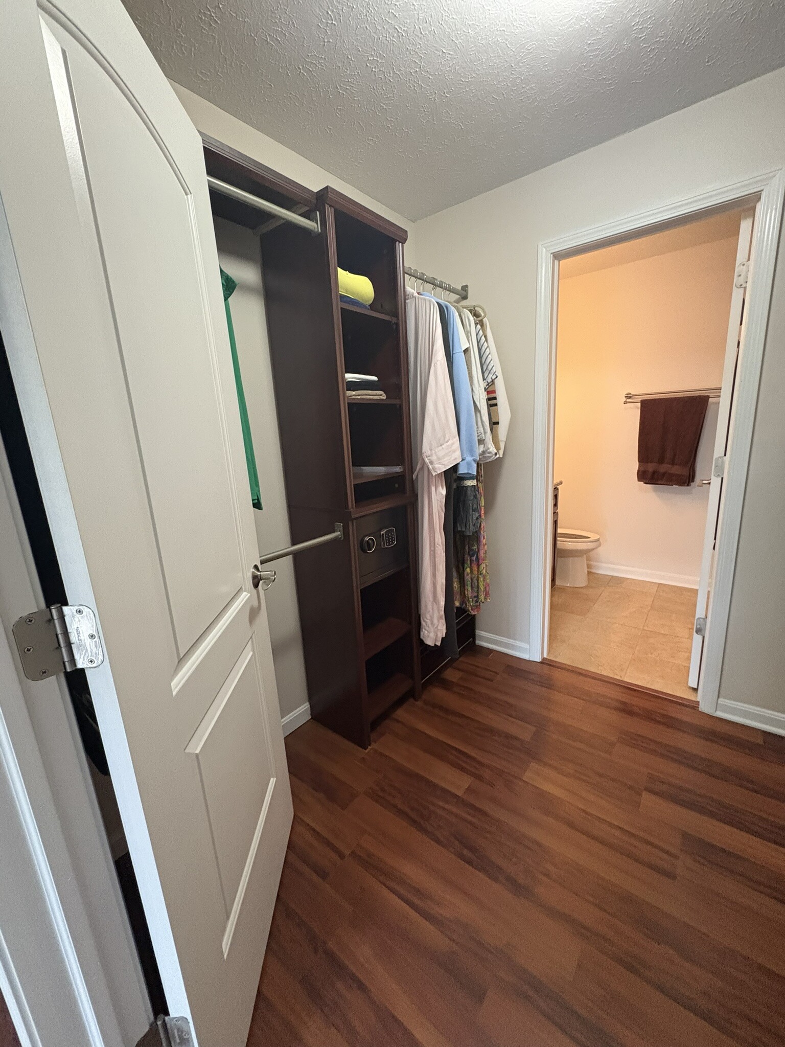 Primary walk-in closet - 8615 Scenicview Dr