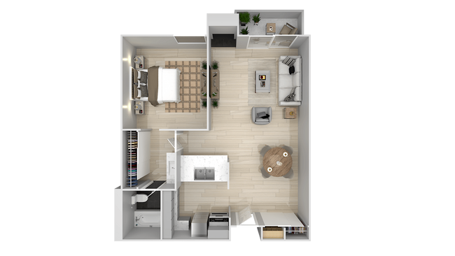 Floorplan - City View Apartments at Warner Center