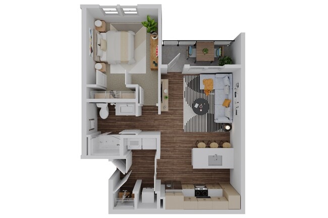 Floorplan - The Quinn Luxury Apartments