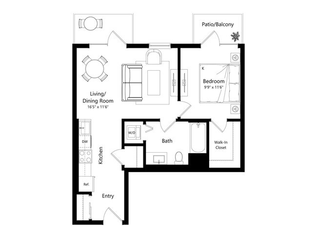 Floorplan - The Santa Monica Collection - 1430 Lincoln