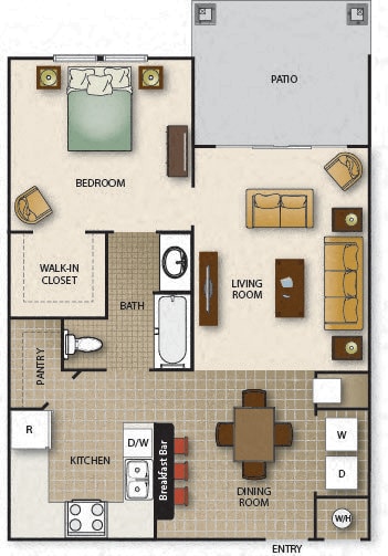 Floorplan - Vista Park Senior Living