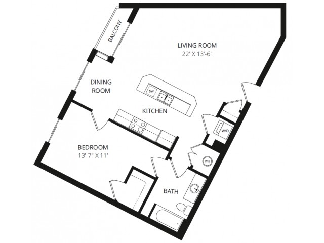 Floorplan - Bridges Apartment Homes