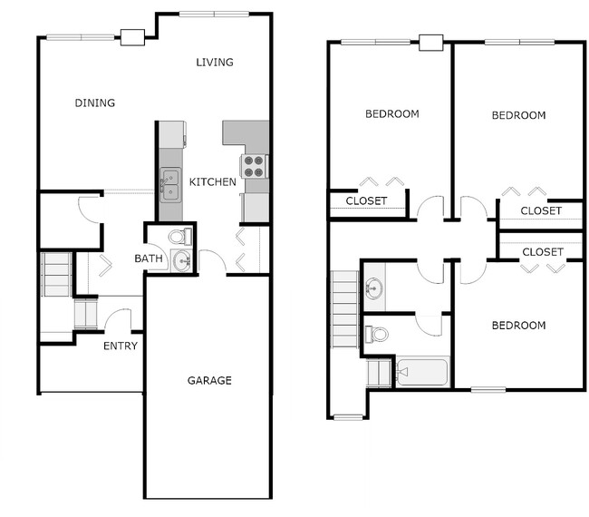 Floorplan - PARKSIDE TOWNHOMES OF ROCHESTER