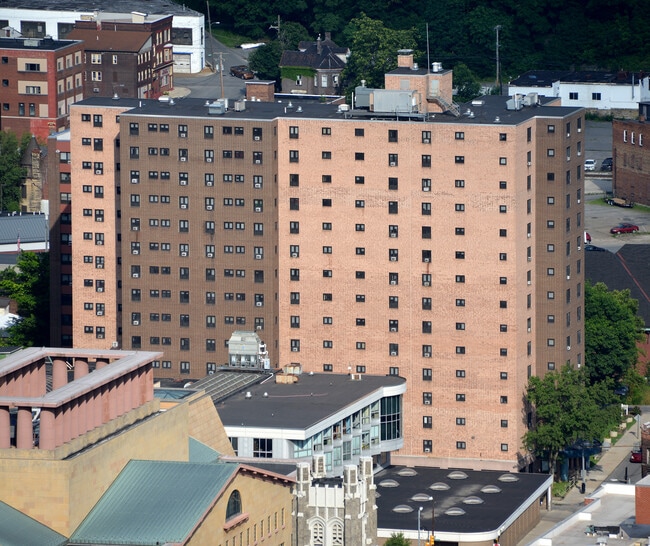View from the northwest - Vine Street Tower