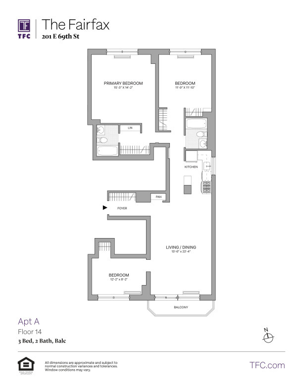 Floorplan - The Fairfax