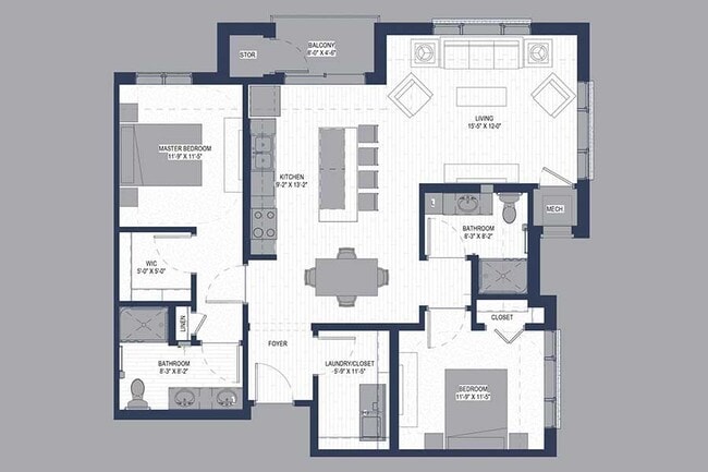 Floorplan - Frost English Silver 55+