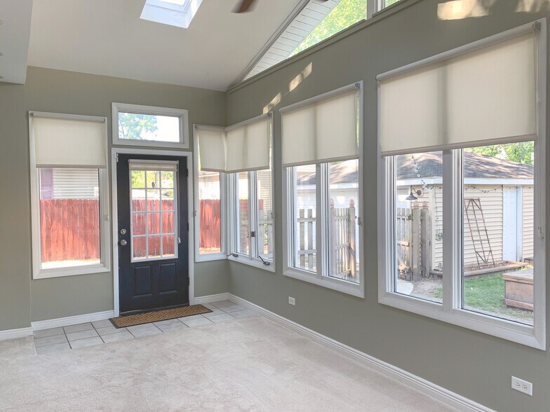Door leading to garage area and yard space. - 1336 N Eagle St