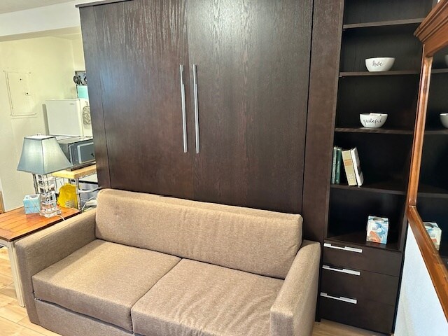 Wall bed w/ drawers & shelves - 910 N. Pacific Hwy