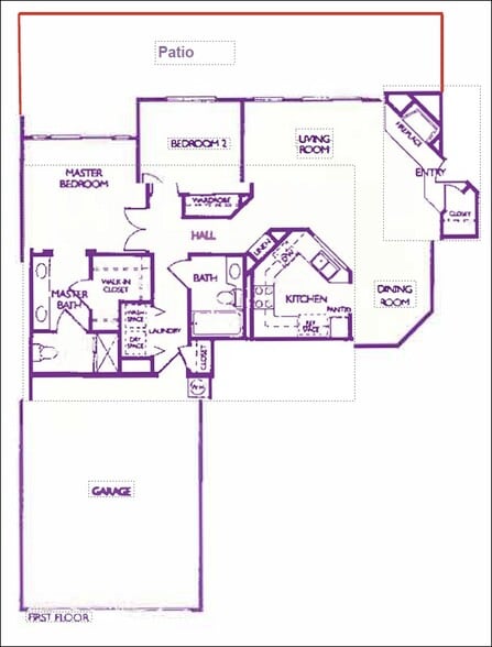 Floo plan - 12037 Tivoli Park Row