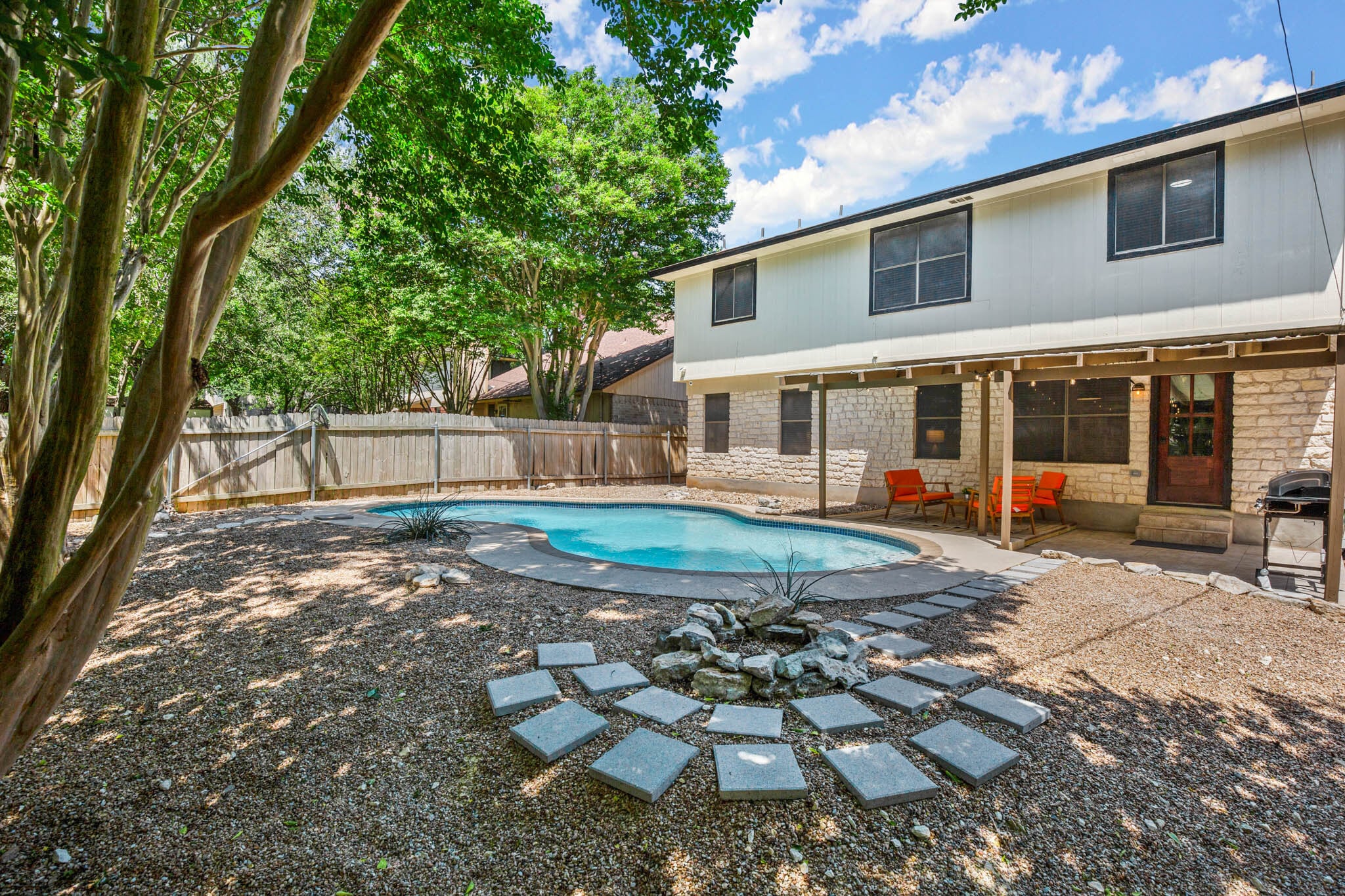 Backyard - 8309 Priest River Dr