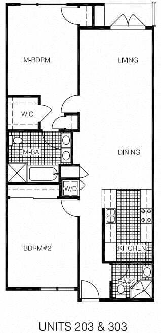 Floorplan - Broadway Glendale by Wiseman