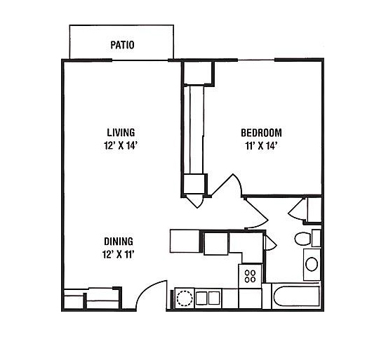 Floorplan - Ridgeview Highlands Apartments & Townhomes...