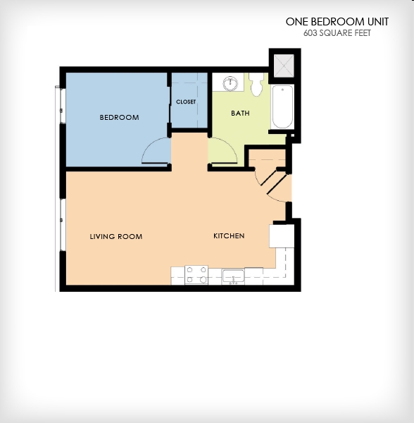 1BR/1BA - Patton Park Apartments