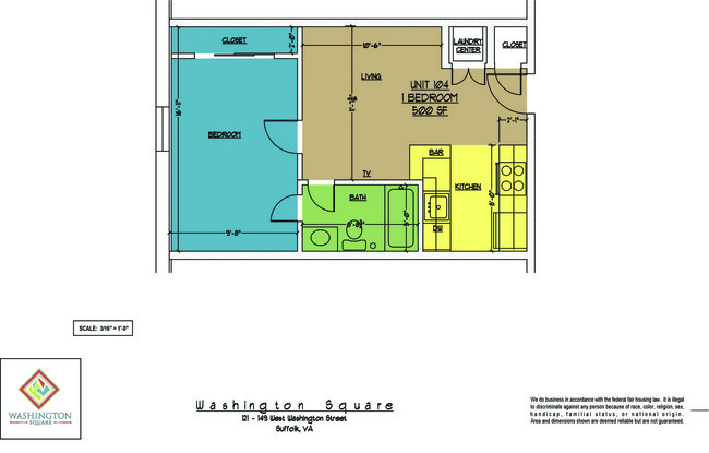 Floorplan - Washington Square