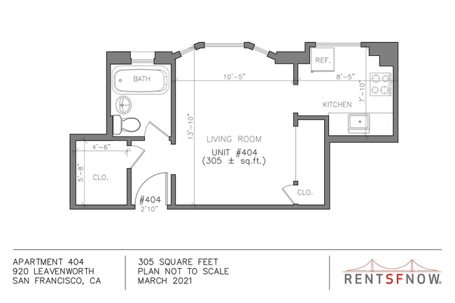 Floorplan - 920 Leavenworth