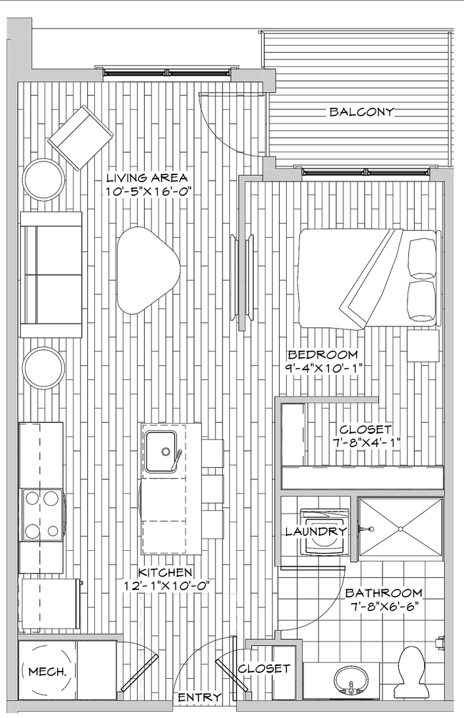 Jerome 204- Studio - The Jerome