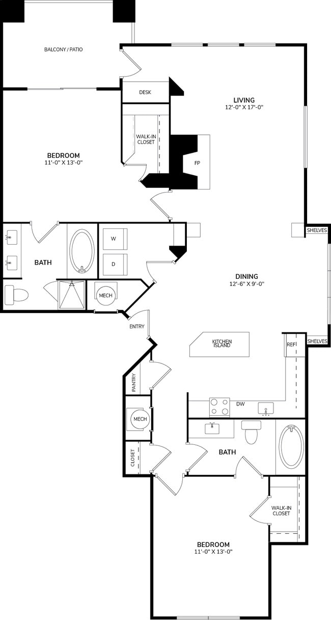 Floorplan - Windsor Meridian